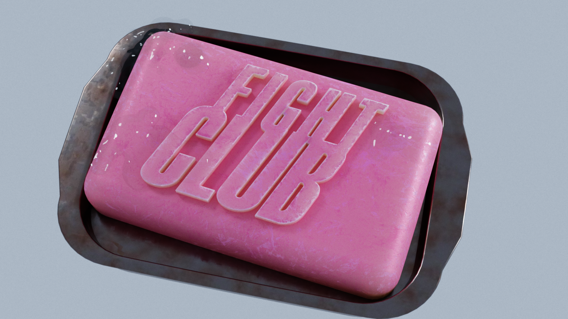 Мыло Бойцовский Клуб (движок рендера - Cycles)